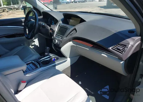 2014 Acura Mdx Advance Pkg W/Entertainment Pkg z USA, uszkodzony, nr VIN 5FRYD3H84EB018561